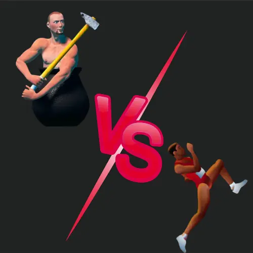 Getting over it vs QWOP